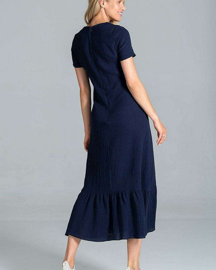 Elegant A-Line Midi Dress