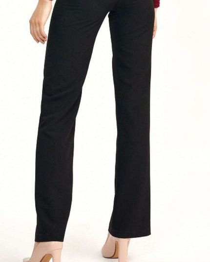 Chic High Waisted Flare Trousers Trendsetting Women