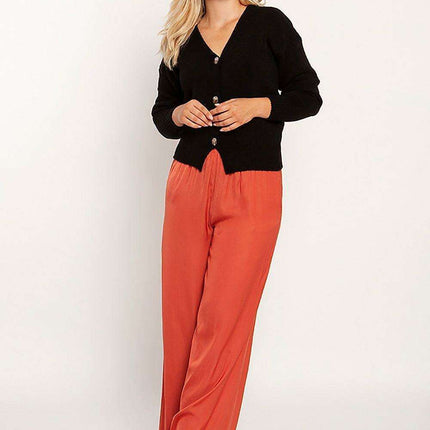 Charming Button-Down Knit Cardigan