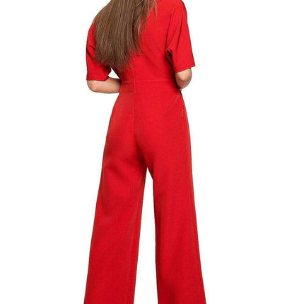 Elegant Wide-Leg Suit Set