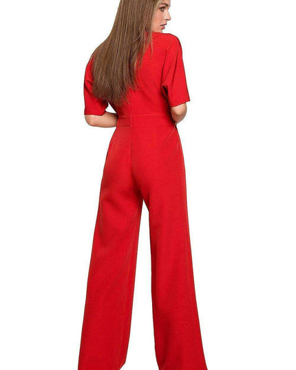 Elegant Wide-Leg Suit Set