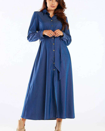 Elevated Casual Maxi Shirt Dress for Every Occasion