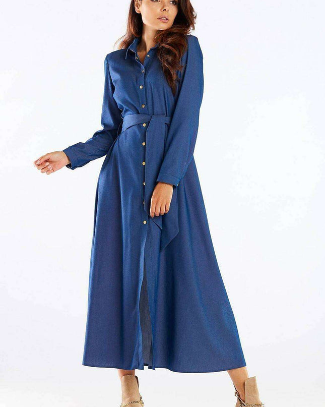 Elevated Casual Maxi Shirt Dress for Every Occasion