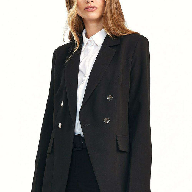 Sophisticated Autumn Chic Double Breasted Coat For Women