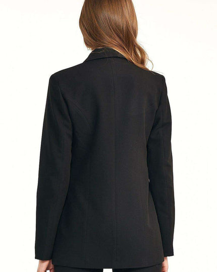 Sophisticated Autumn Chic Double Breasted Coat For Women