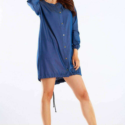 Versatile Customizable Denim Dress for Effortless Everyday Style