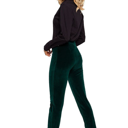 Luxurious Velour Trousers - Très Elite