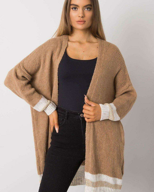 Cozy Camel Knit Cardigan for Ultimate Comfort