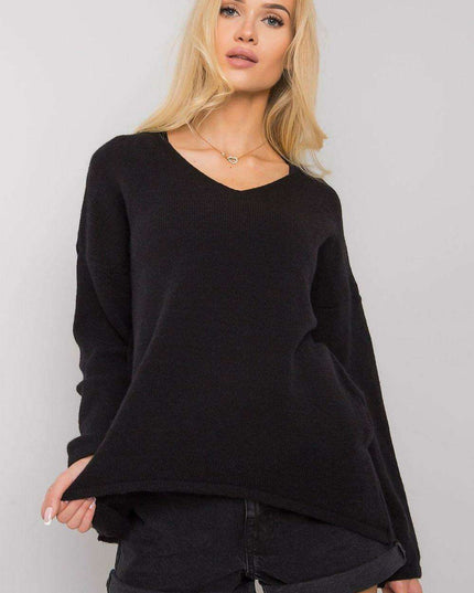 Cozy Oversized Light Grey Knit Sweater