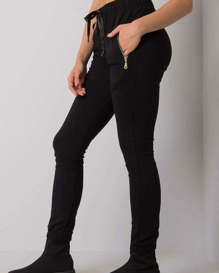 Chic Light Beige Women's Lounge Pants with Functional Pockets