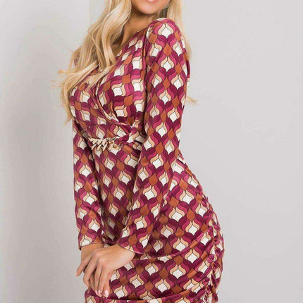 Elegant Black Velour Dress Daydress Italy For Modern Women