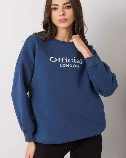 Stylish Comfort Inscribed Sweatshirt
