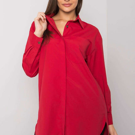Chic White Long Sleeve Button-Up Shirt for Women - Très Elite