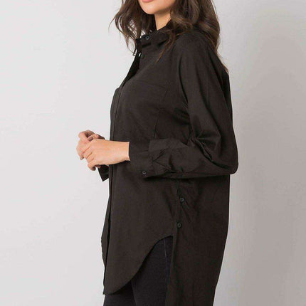 Modern Classic Extended Cut Cotton Shirt in Crisp White