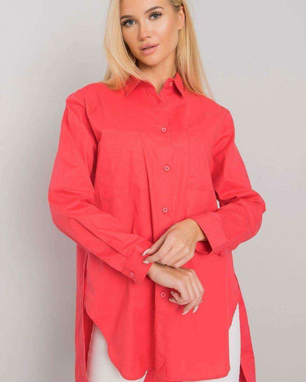 Modern Classic Extended Cut Cotton Shirt in Crisp White