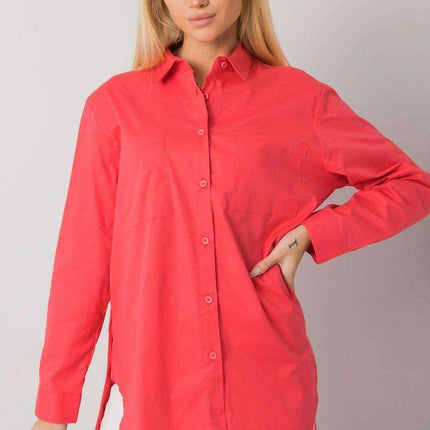 Modern Classic Extended Cut Cotton Shirt in Crisp White