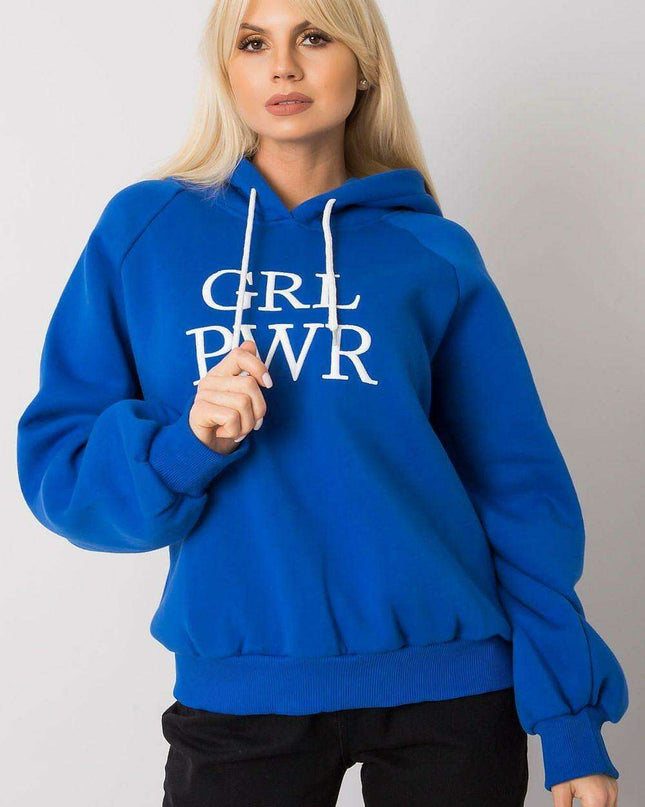 Trendy Women's Hooded Sweatshirt