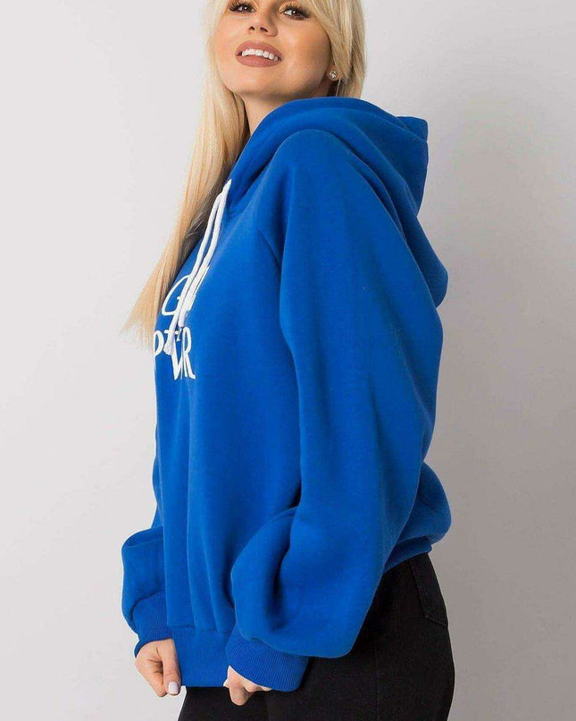 Trendy Women's Hooded Sweatshirt