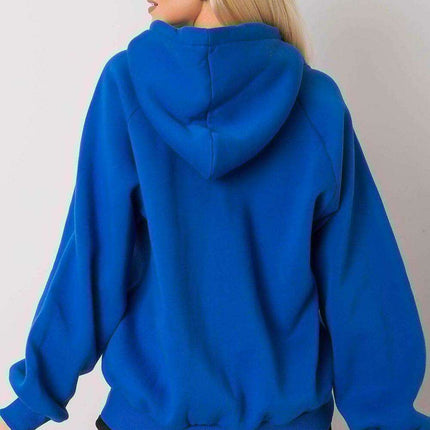 Trendy Women's Hooded Sweatshirt