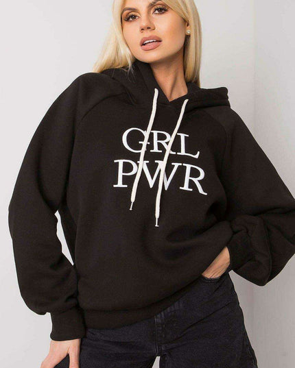 Trendy Women's Hooded Sweatshirt