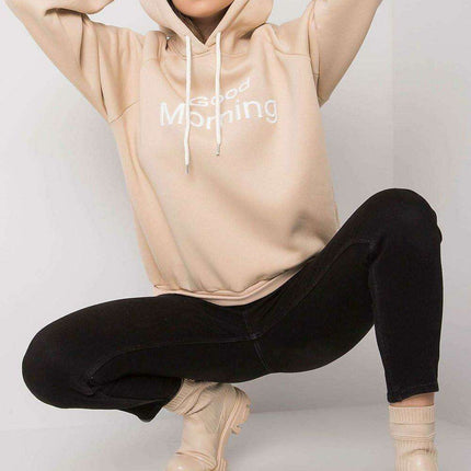 Trendy Women's Hooded Sweatshirt