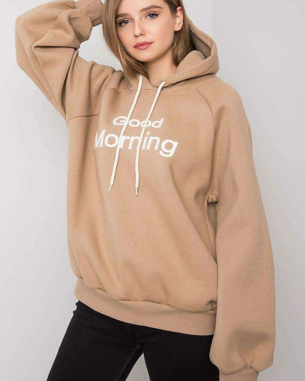 Trendy Women's Hooded Sweatshirt