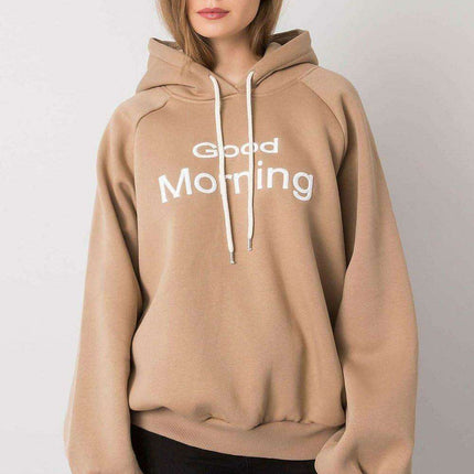 Trendy Women's Hooded Sweatshirt