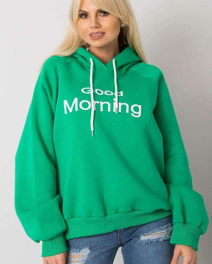 Trendy Women's Hooded Sweatshirt