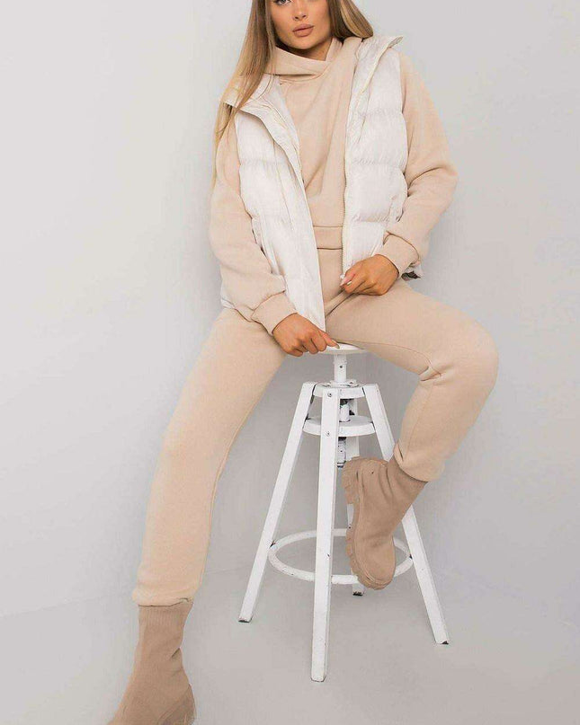 Chic Comfort Zip Vest Ensemble