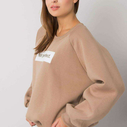 Chic Beige Hooded Sweatshirt for Ultimate Comfort and Style