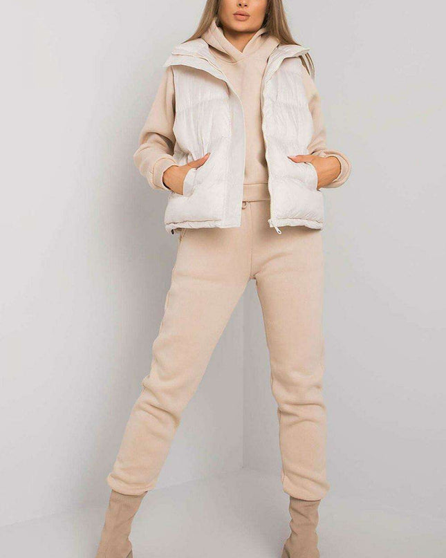 Chic Comfort Zip Vest Ensemble