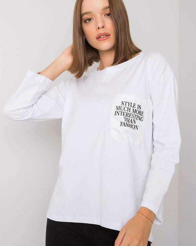 Essential Black Cotton Blouse with Pockets for Daily Wear