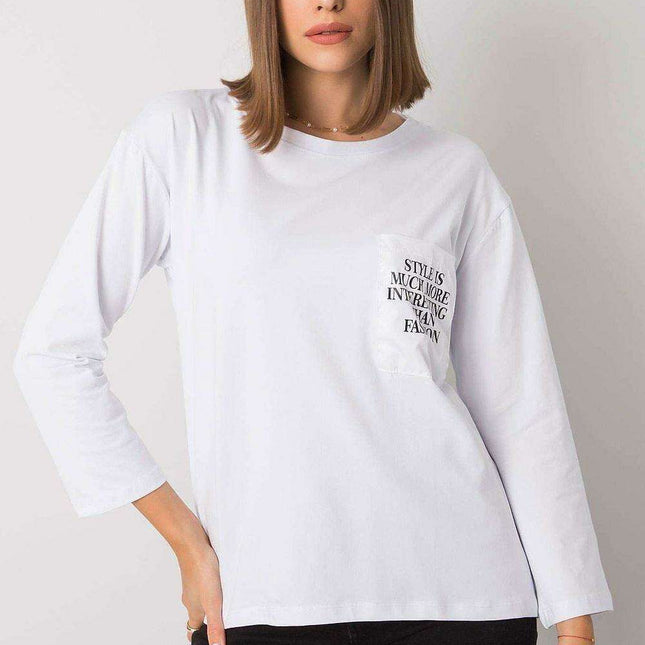 Essential Black Cotton Blouse with Pockets for Daily Wear