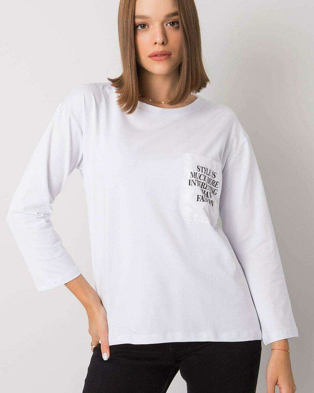 Essential Black Cotton Blouse with Pockets for Daily Wear