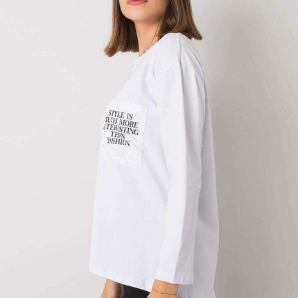 Essential Black Cotton Blouse with Pockets for Daily Wear