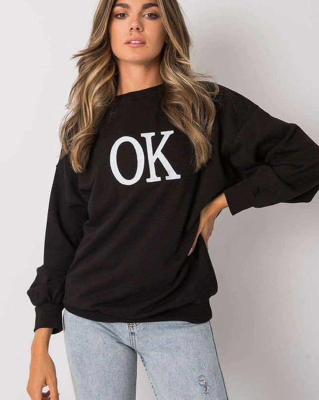 Chic Ecru Long Sleeve Sweater