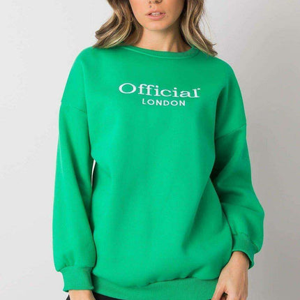Stylish Comfort Inscribed Sweatshirt