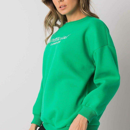 Stylish Comfort Inscribed Sweatshirt