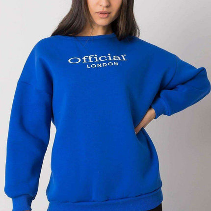 Stylish Comfort Inscribed Sweatshirt