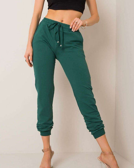 Sleek Women's Black Slim Fit Sweatpants: Stylish Tracksuit Bottoms