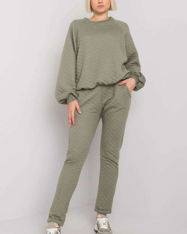 Chic Quilted Comfort Set