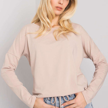 Elegant Cotton Top with Trendy Tie Accent - Très Elite