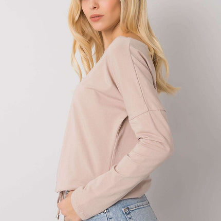 Elegant Cotton Top with Trendy Tie Accent - Très Elite