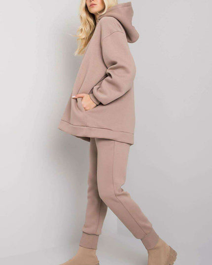 Chic Comfort Hooded Lounge Ensemble