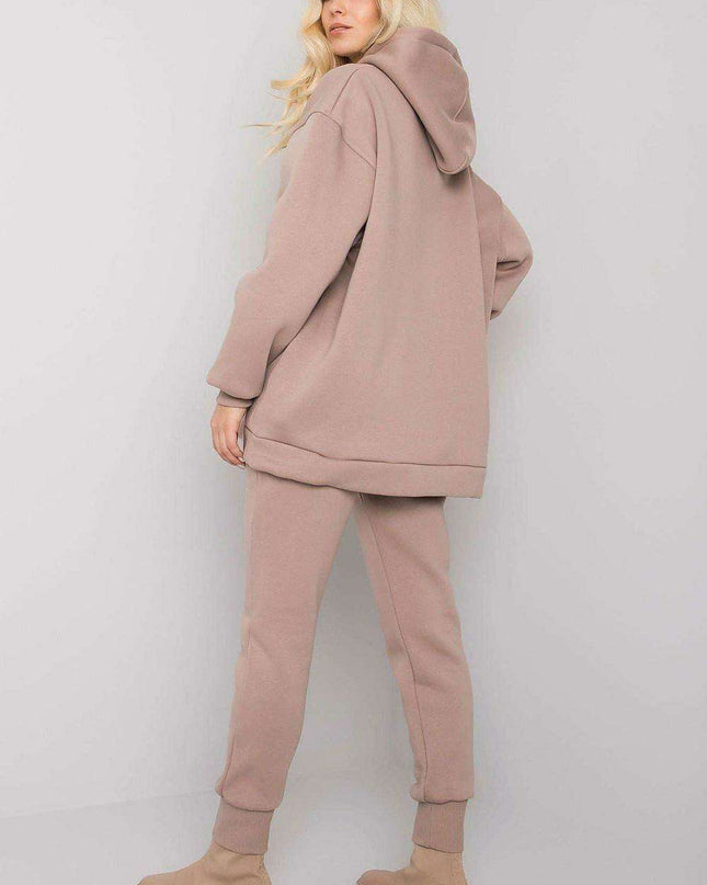 Chic Comfort Hooded Lounge Ensemble