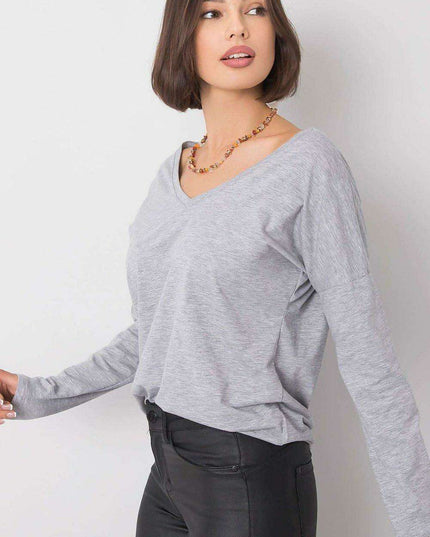 Stylish V-Neck Cotton Top