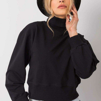 Stylish Women's Turtleneck Sweatshirt