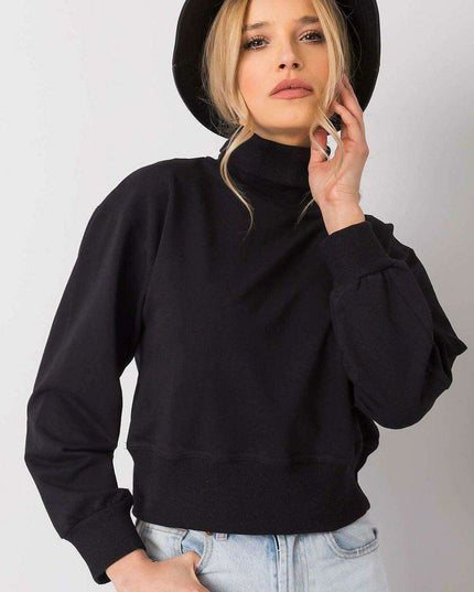 Stylish Women's Turtleneck Sweatshirt