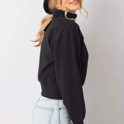 Stylish Women's Turtleneck Sweatshirt