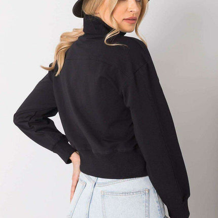Stylish Women's Turtleneck Sweatshirt